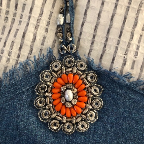 Beaded halter top - Picture 3 of 3